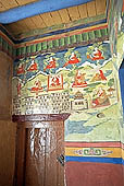 Ladakh - Likir gompa, mural paintings